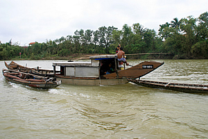Boat on the Perfume River