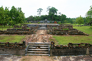 Ruins of the emperor's tomb