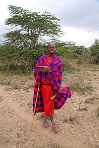 Luke the Masai warrior
