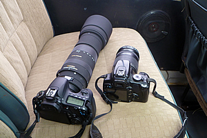 My cameras ready for action