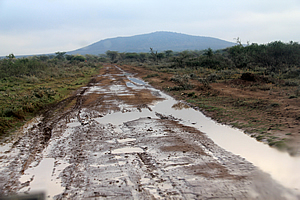 Muddy road 