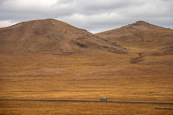 The lonely Gobi Desert