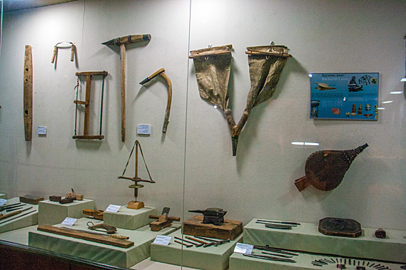 Traditional tools in museum