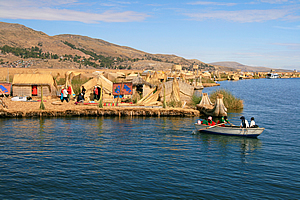 Floating village of Uros