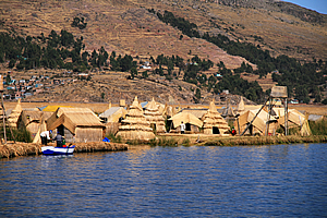 Floating village of Uros