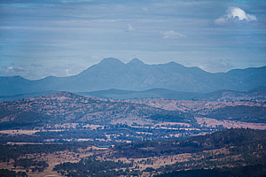 View to Mount Barney