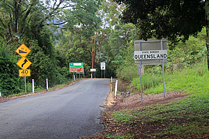 Qld/NSW border 