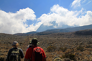 Heading towards Mawenzi Peak