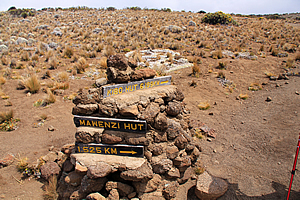 At the Mawenzi Peak junction