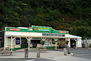 The only store on Stewart Island