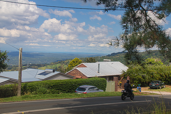 View to the Sunshine Coast
