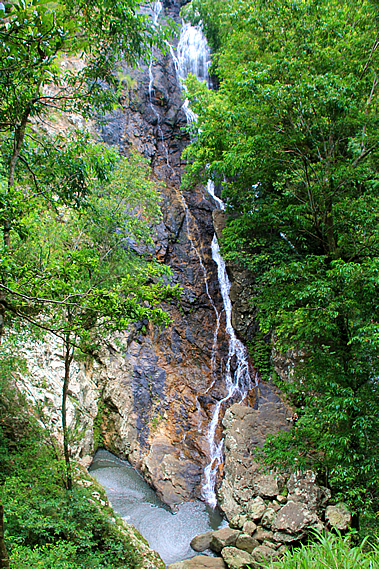 Lower half of the falls