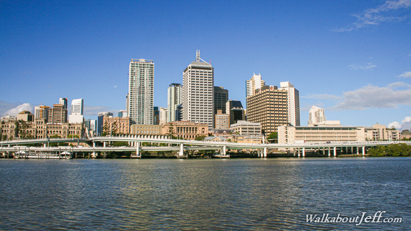 Brisbane City from Southbank