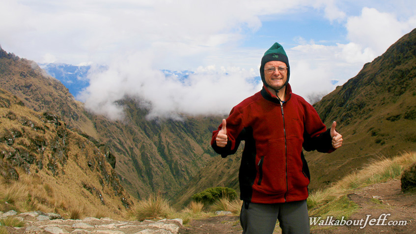 High pass on the Inca Trail