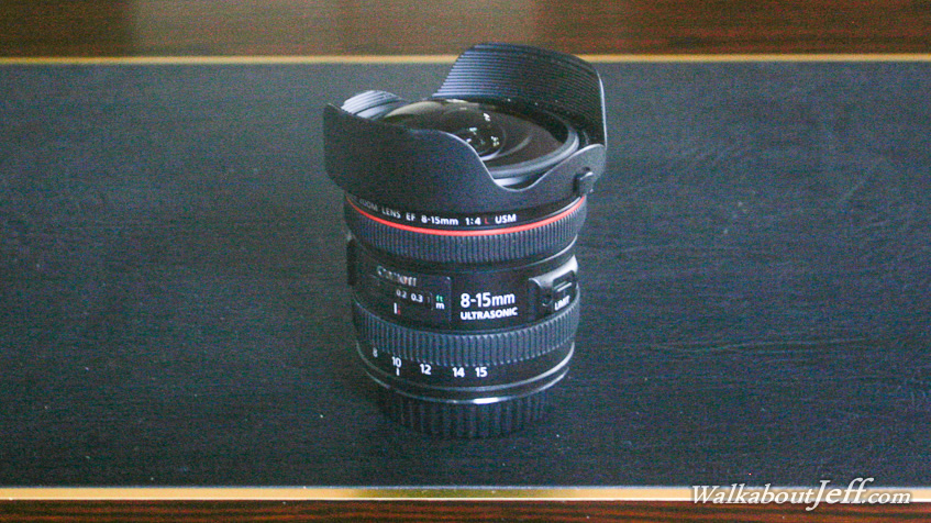 Canon 8-15mm fisheye lens