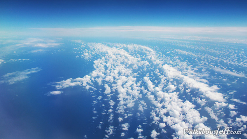 Cirrostratus cloud over the Tasman Sea