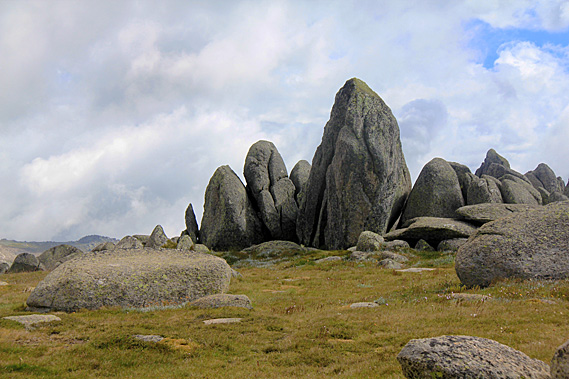 Large granite outcrop