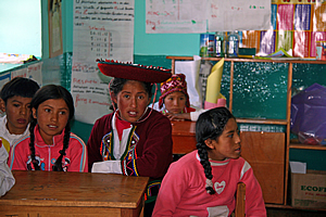 Children in classroom 
