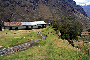Incan water channel 