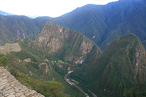 Machu Picchu from the Sungate 