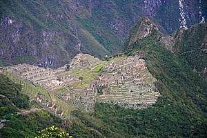 Machu Picchu from the Sungate 