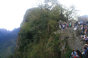 The Sungate perched on the precipice 