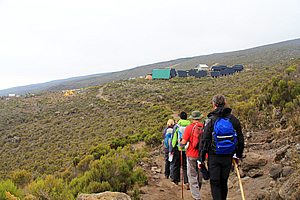 Approaching Horombo Huts