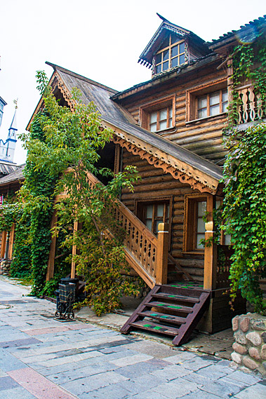 Wooden building