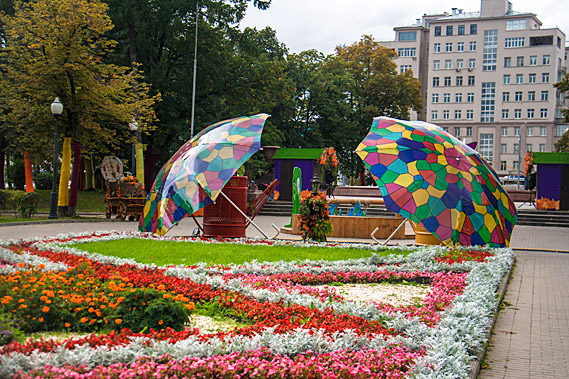 Flower garden