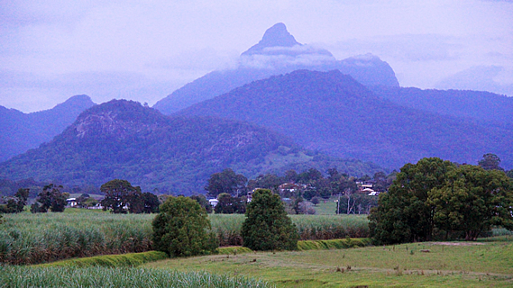 Sacred Pinnacle in the Caldera's Centre