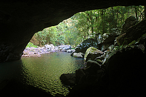 Cave exit
