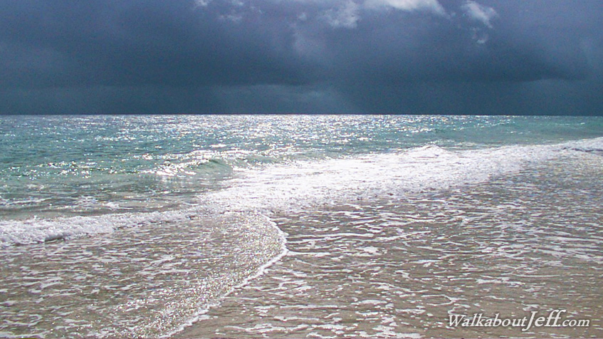 Storm on the mainland