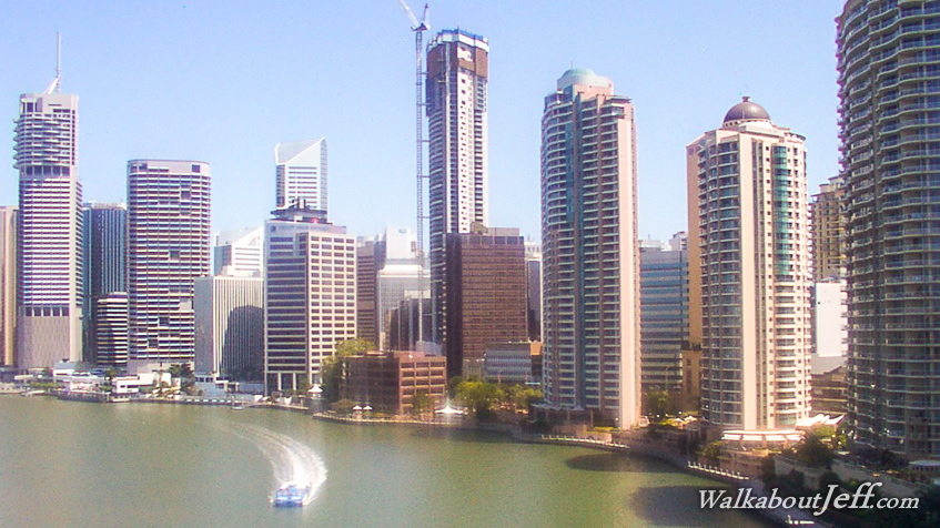 Brisbane from Storey Bridge