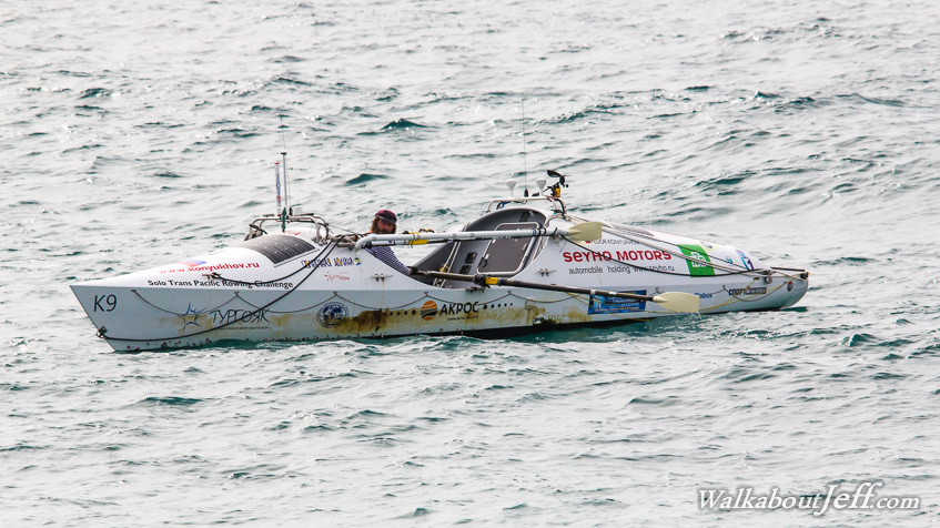 End of an epic voyage across the Pacific