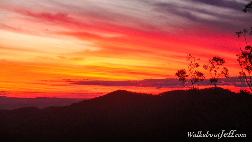 Westridge Lookout sunset