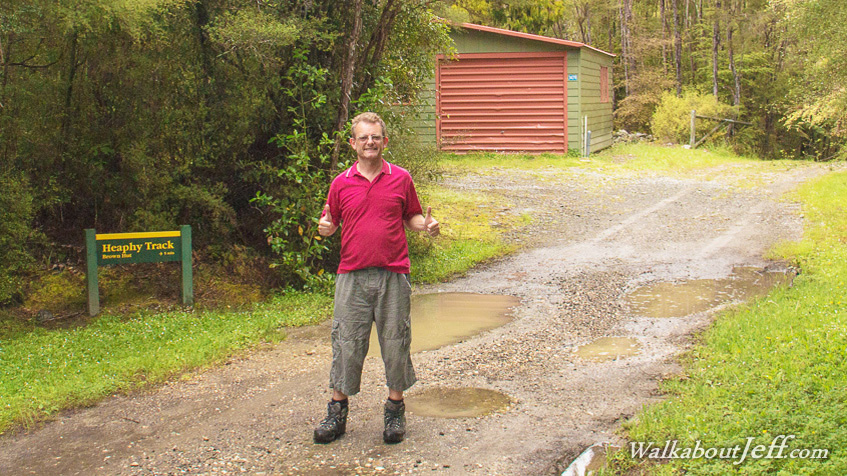 End of the Heaphy Track
