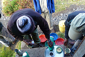 Early morning cup of tea - with 3 sugars